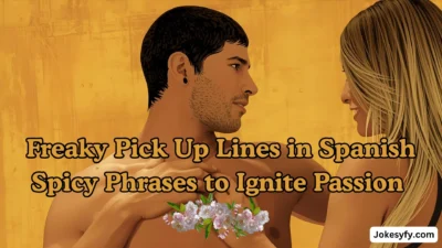 Freaky Pick Up Lines in Spanish Spicy Phrases to Ignite Passion 