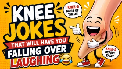 Knee Jokes That Will Have You Falling Over Laughing 😂