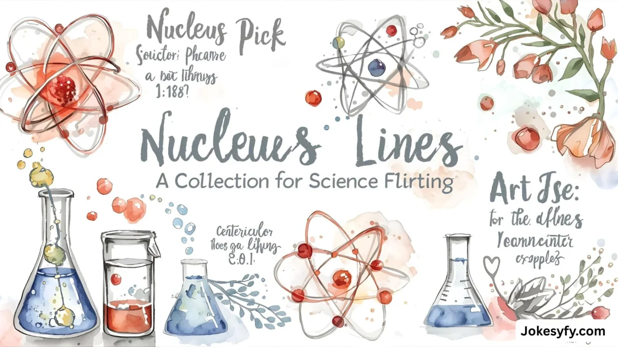 Nucleus Pick Up Lines A Collection for Science Flirting 🔬