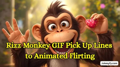 Rizz Monkey GIF Pick Up Lines to Animated Flirting