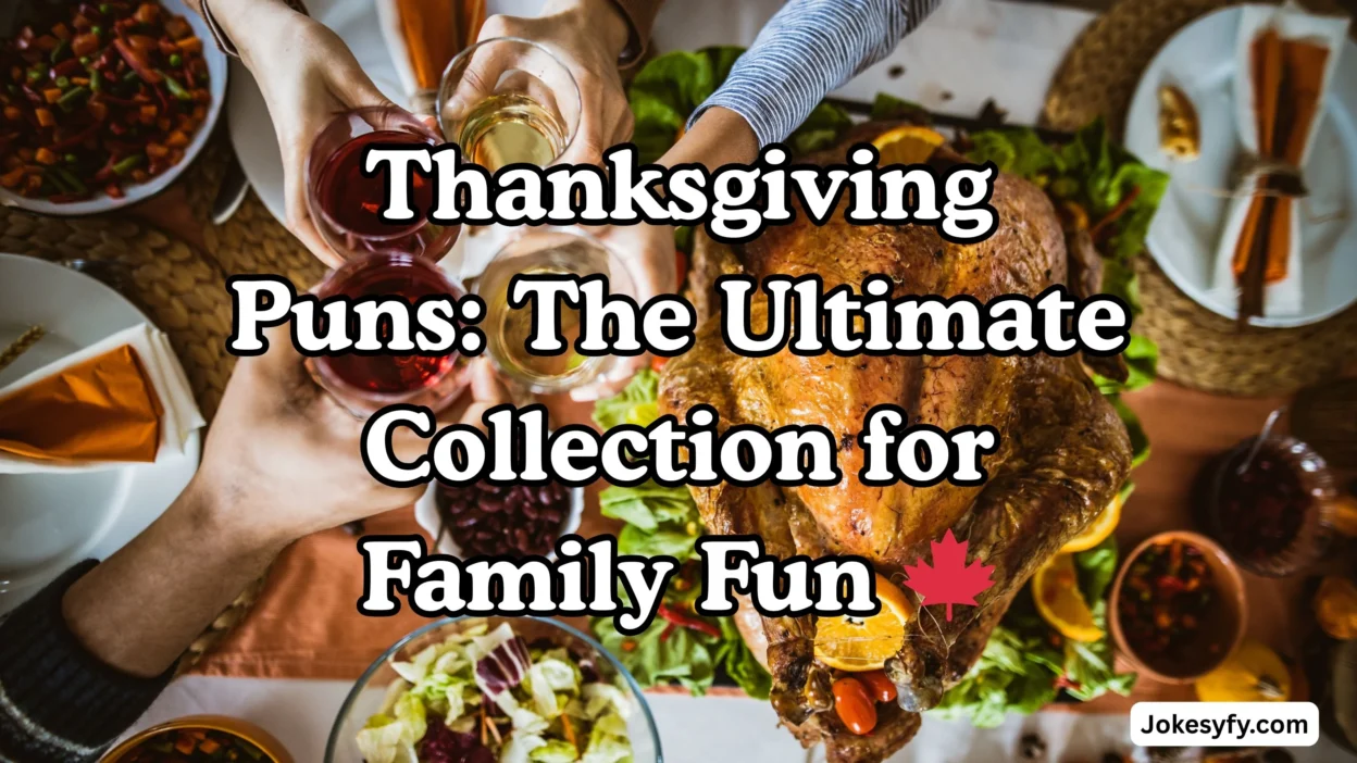 Thanksgiving Puns The Ultimate Collection for Family Fun 🍁