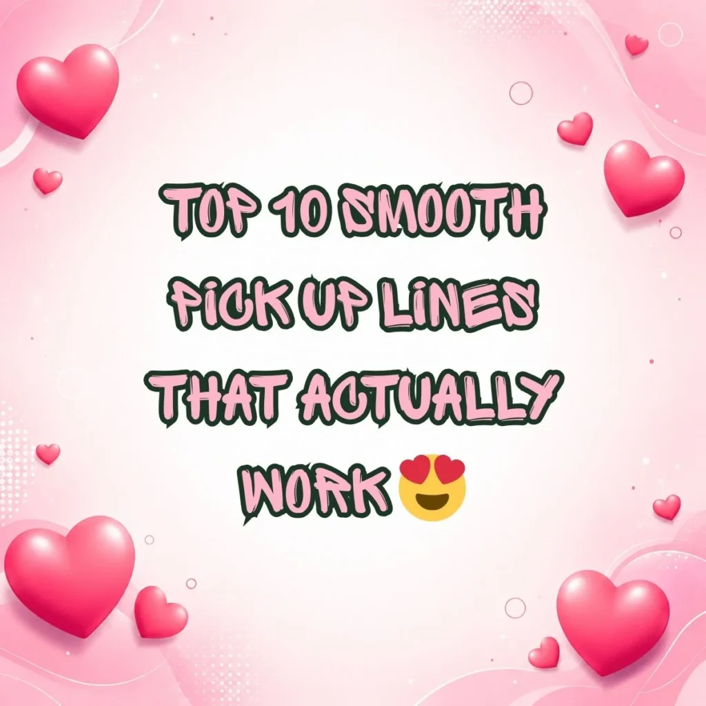 Top 10 Smooth Pick Up Lines That Actually Work 😍