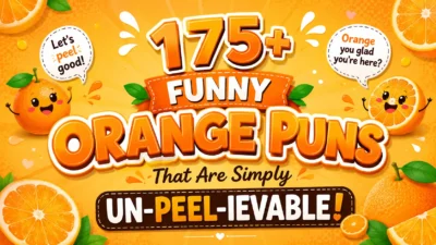175+ Funny Orange Puns That Are Simply Un-peel-ievable 🍊