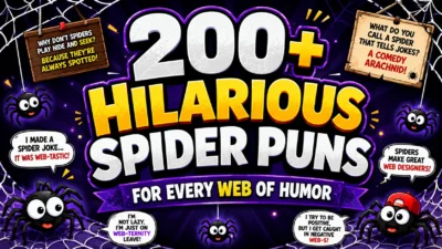 200+ Hilarious Spider Puns for Every Web of Humor