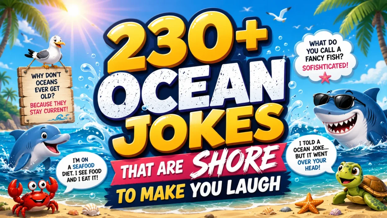 230+ Ocean Jokes That Are Shore to Make You Laugh 🌊😆