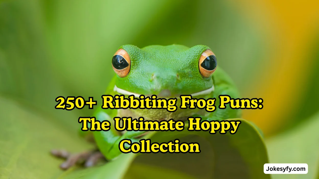 250+ Ribbiting Frog Puns The Ultimate Hoppy Collection