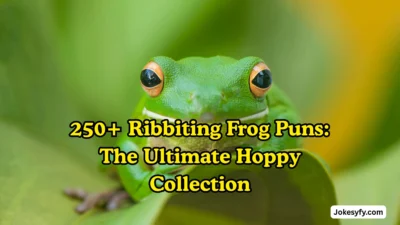 250+ Ribbiting Frog Puns The Ultimate Hoppy Collection