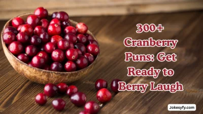300+ Cranberry Puns Get Ready to Berry Laugh