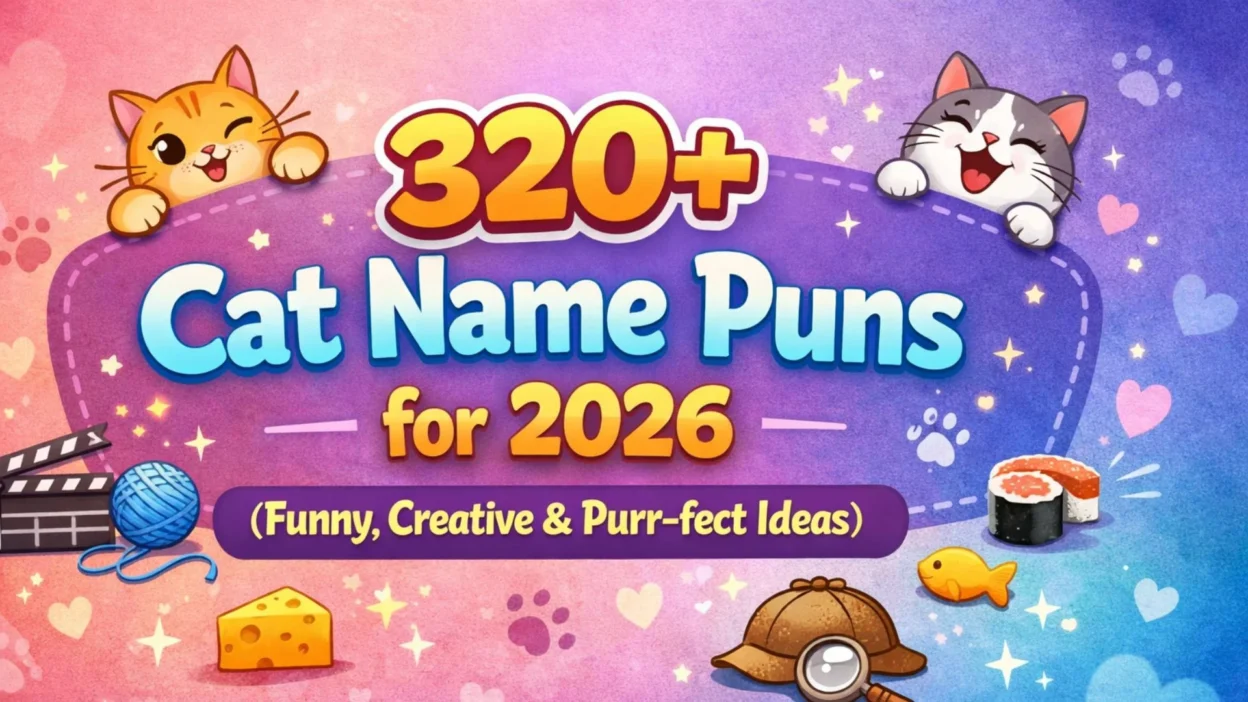 Cat Name Puns
