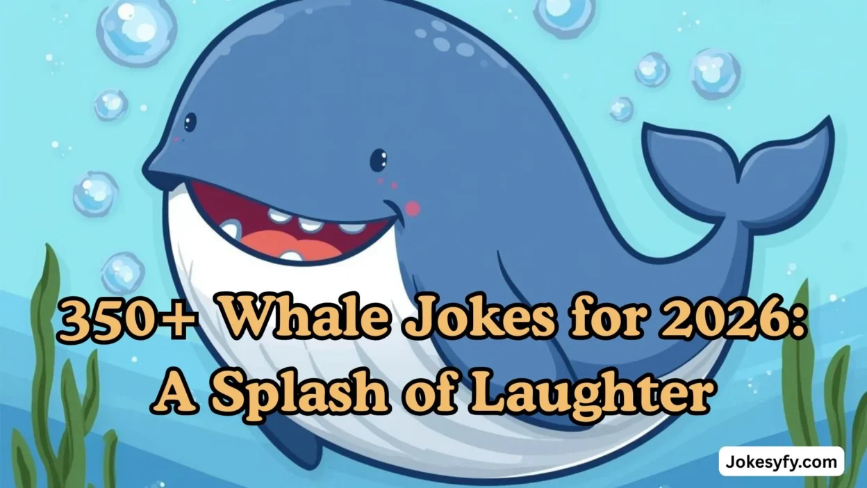 350+ Whale Jokes for 2026 A Splash of Laughter