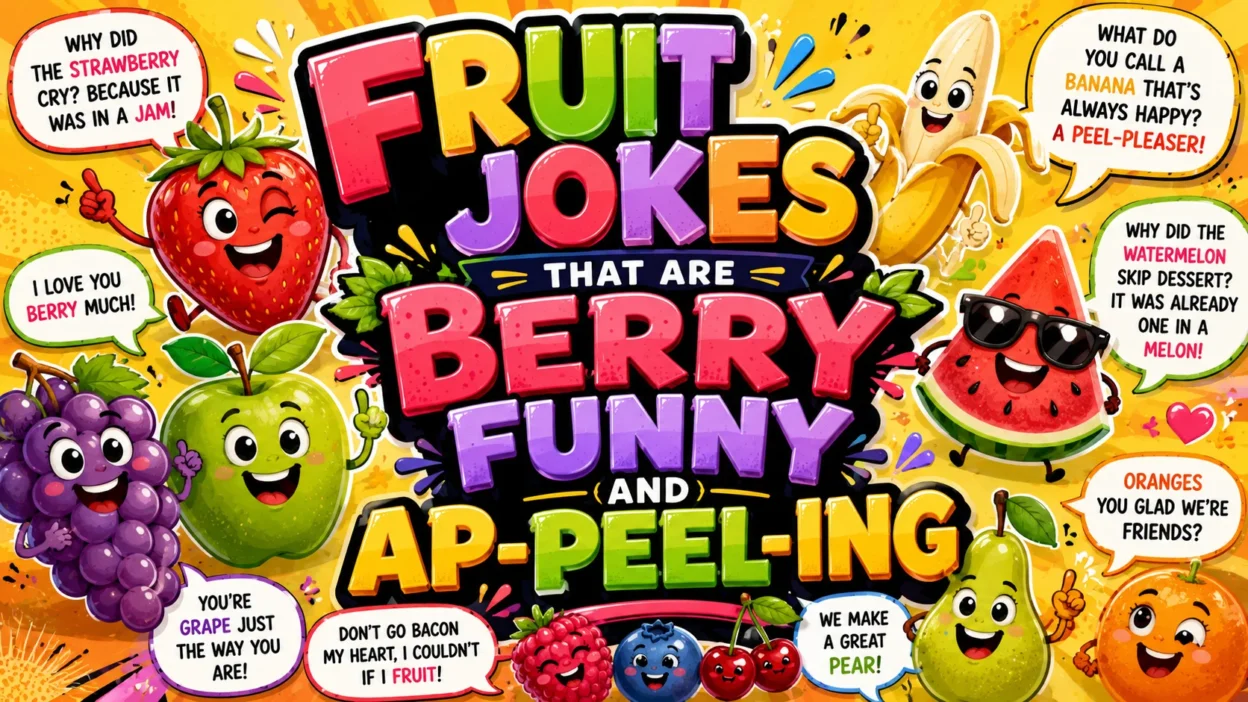 Fruit Jokes That Are Berry Funny and Ap-peel-ing