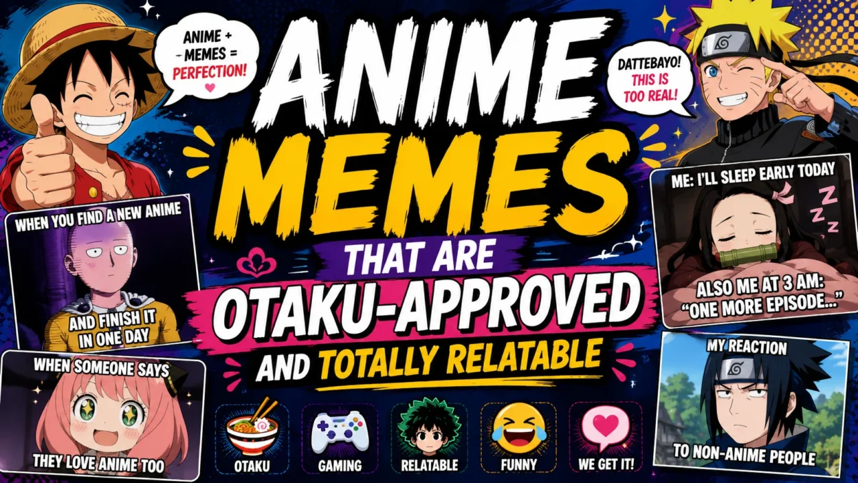 Anime Memes That Are Otaku-Approved and Totally Relatable