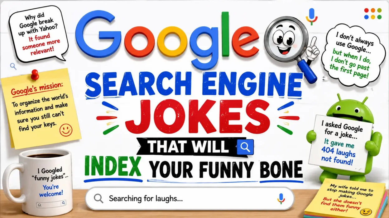 Google Search Engine Jokes That Will Index Your Funny Bone