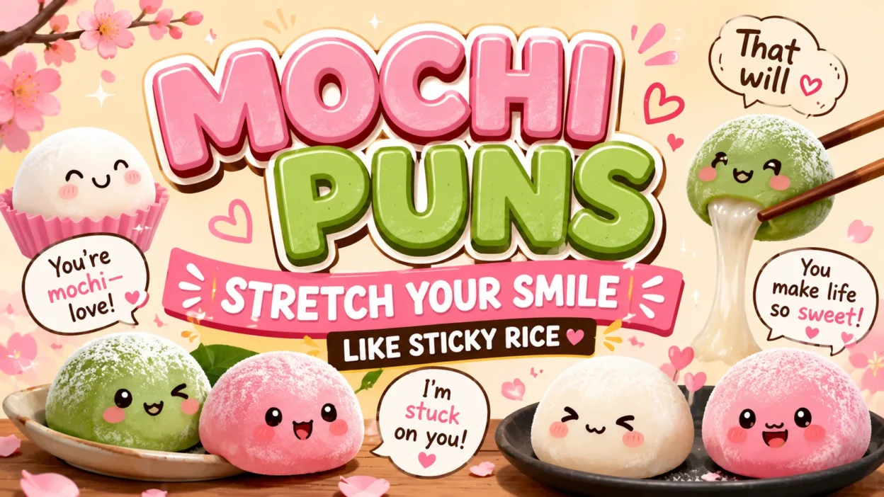 Mochi Puns That Will Stretch Your Smile Like Sticky Rice