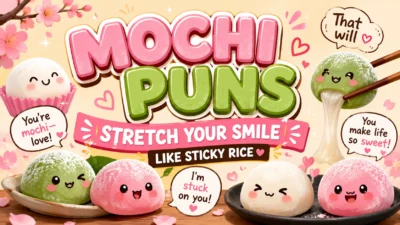Mochi Puns That Will Stretch Your Smile Like Sticky Rice