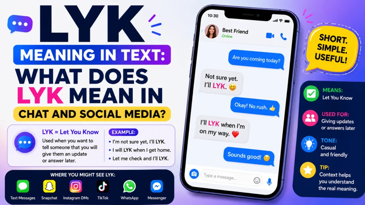 LYK meaning in text explained with chat examples and social media messaging