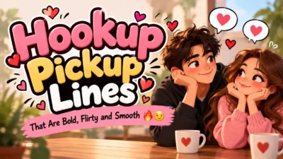 Hookup Pickup Lines That Are Bold, Flirty and Smooth 🔥😏