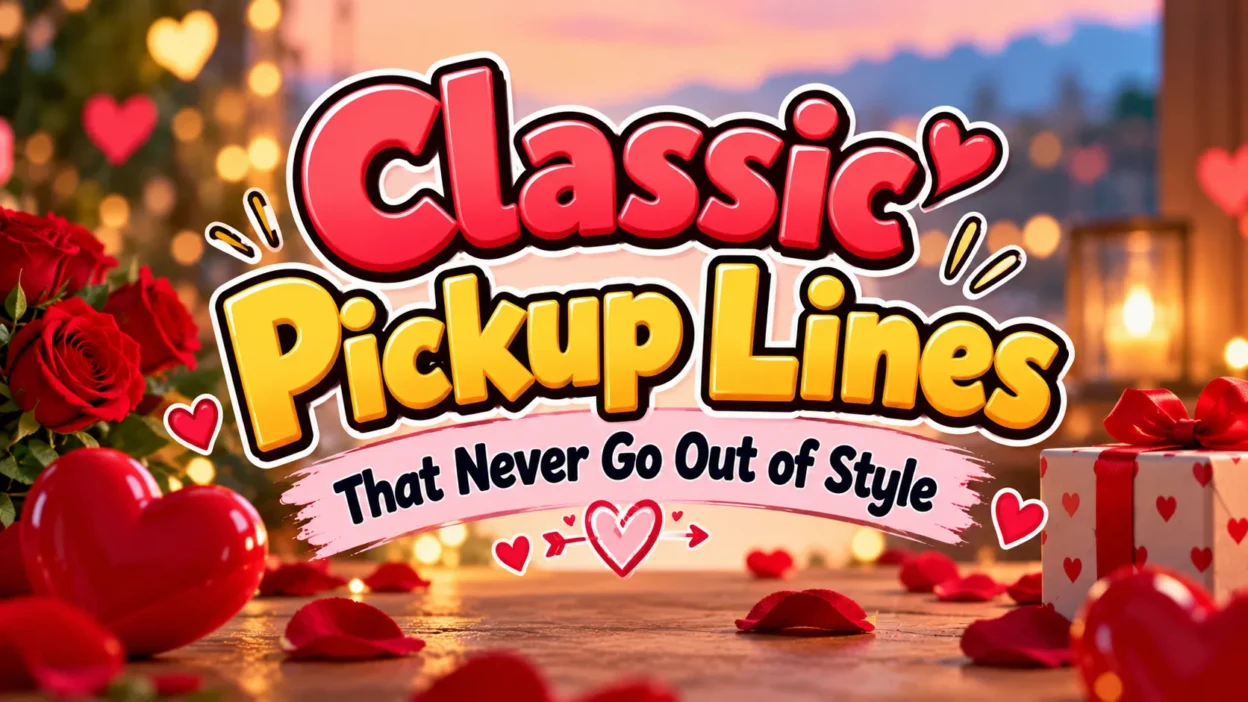 Classic Pickup Lines That Never Go Out of Style 💘