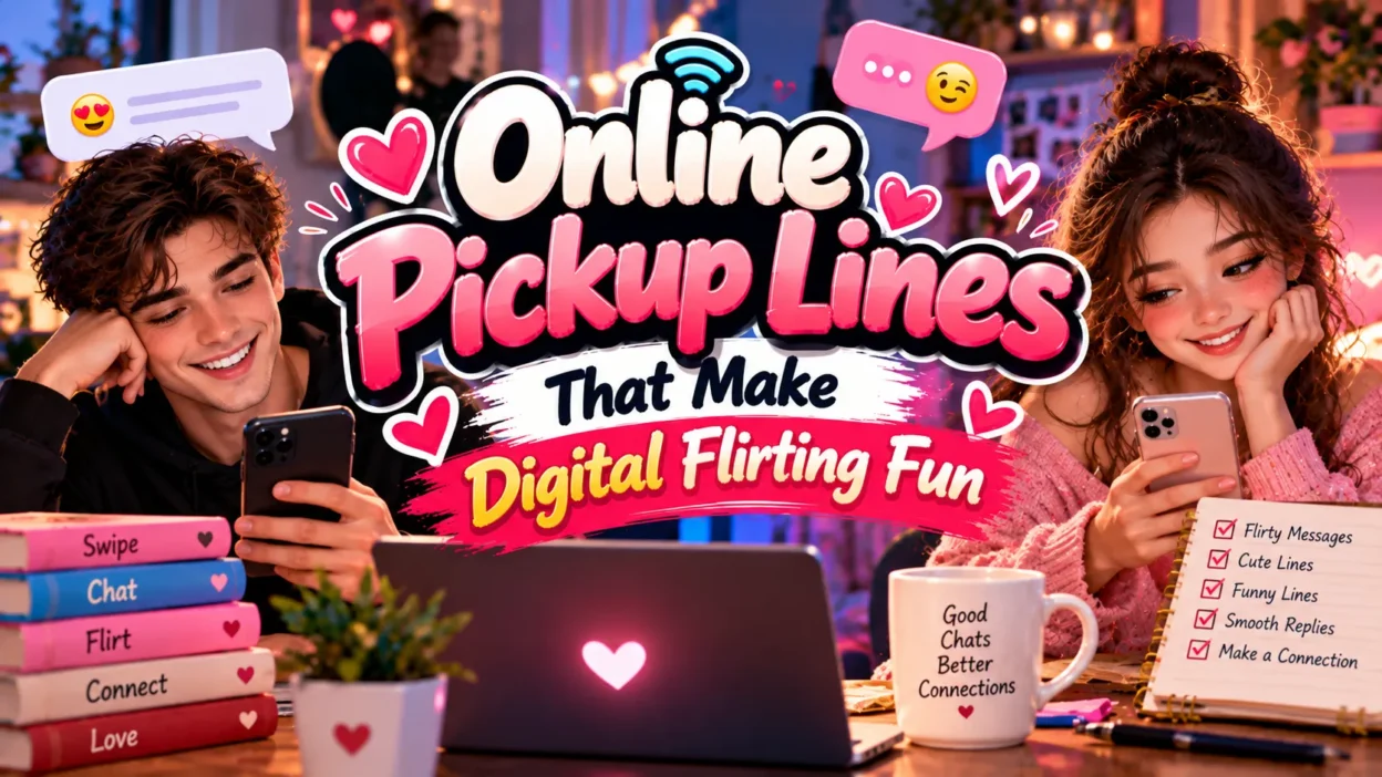 Online Pickup Lines That Make Digital Flirting Fun