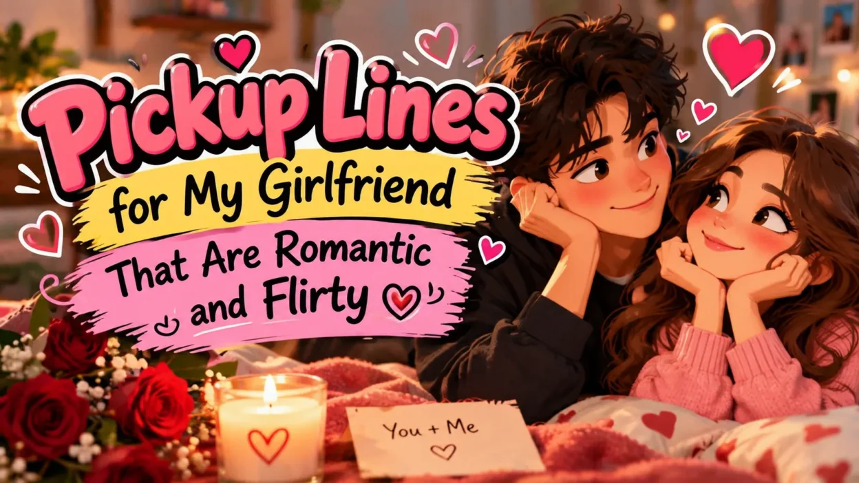 Pickup Lines for My Girlfriend That Are Romantic and Flirty