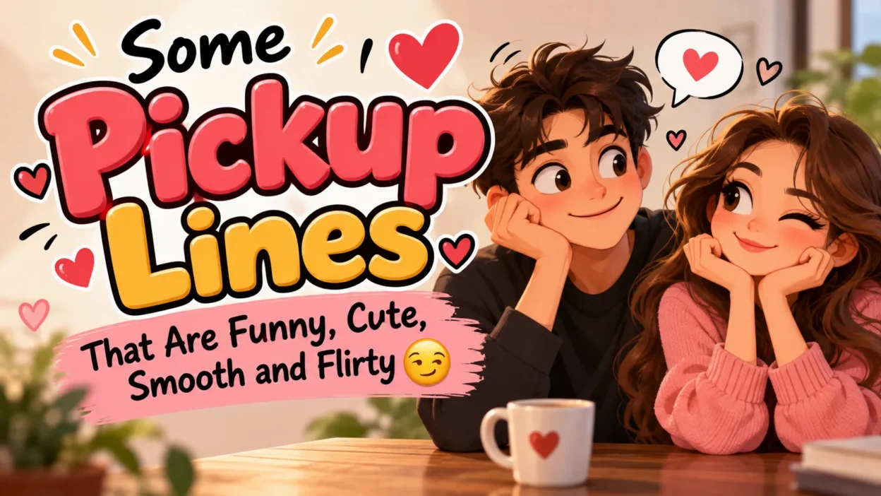 Some Pickup Lines That Are Funny, Cute, Smooth and Flirty 😏