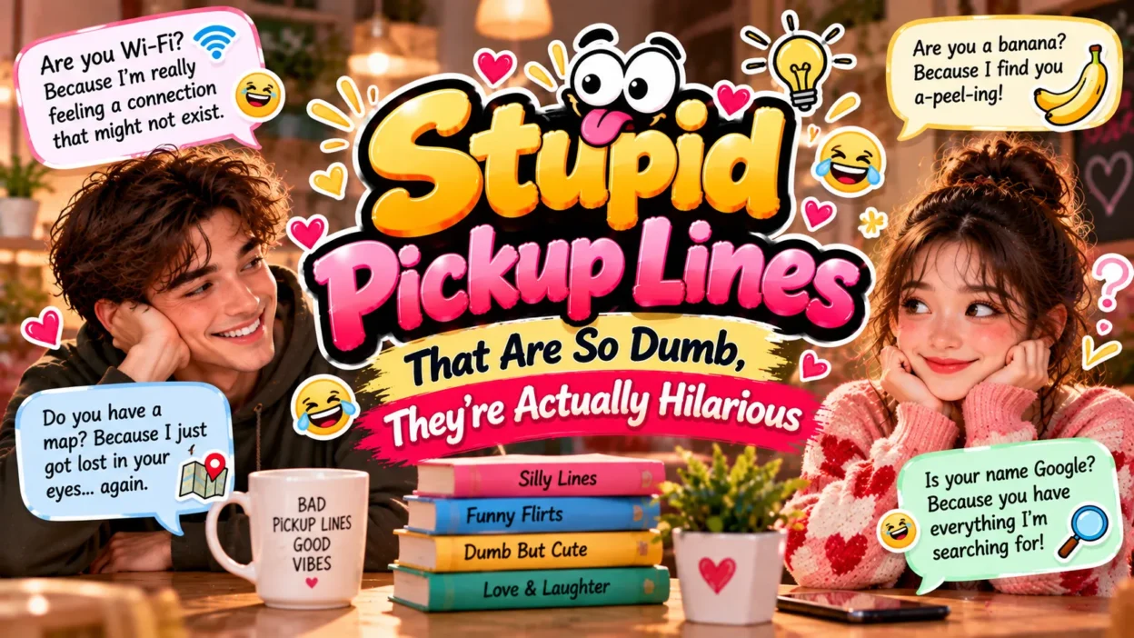 Stupid Pickup Lines That Are So Dumb, They’re Actually Hilarious